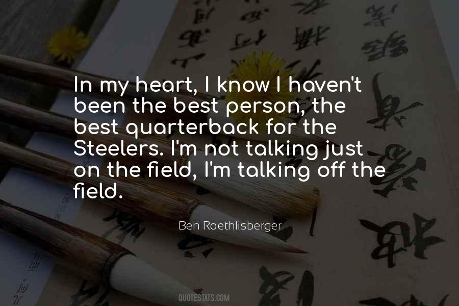 Ben Roethlisberger Quotes #1485461