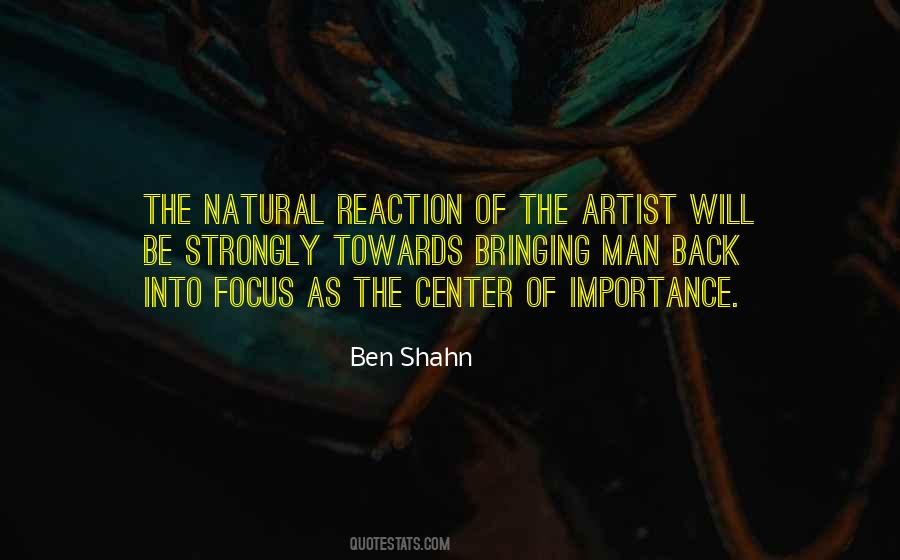 Ben Shahn Quotes #141037