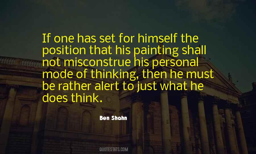 Ben Shahn Quotes #487113