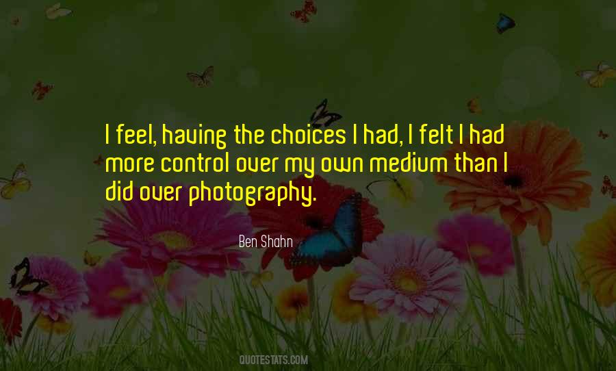 Ben Shahn Quotes #917533