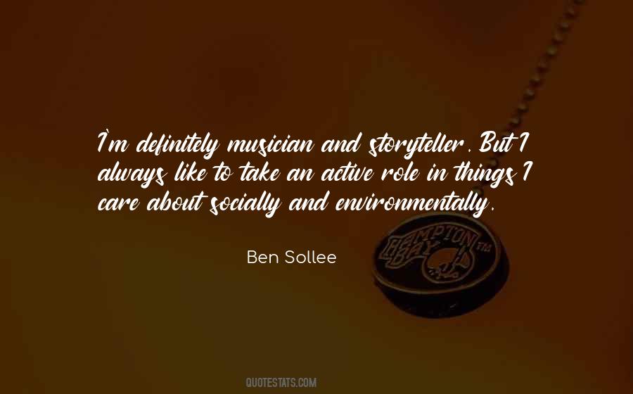 Ben Sollee Quotes #48836