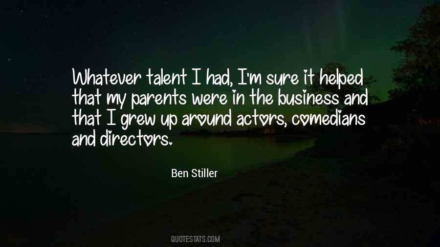 Ben Stiller Quotes #1611236