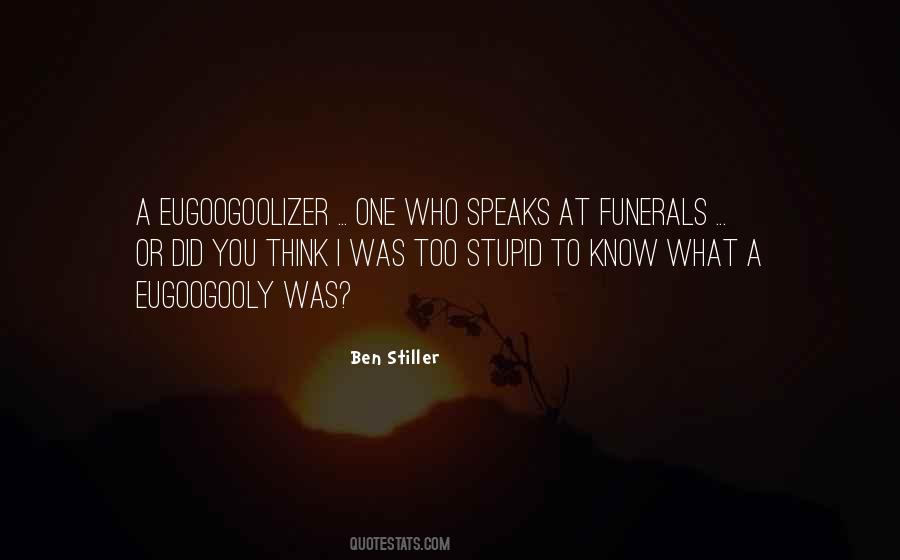 Ben Stiller Quotes #684222