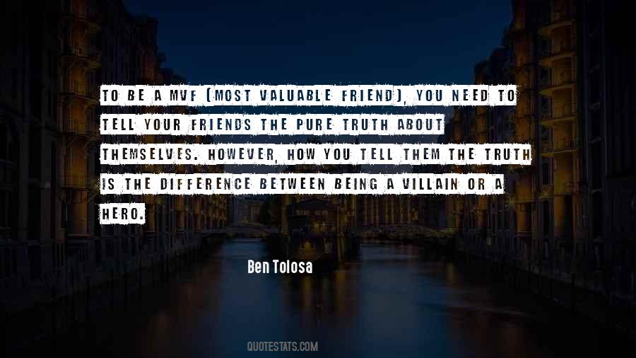 Ben Tolosa Quotes #1670191