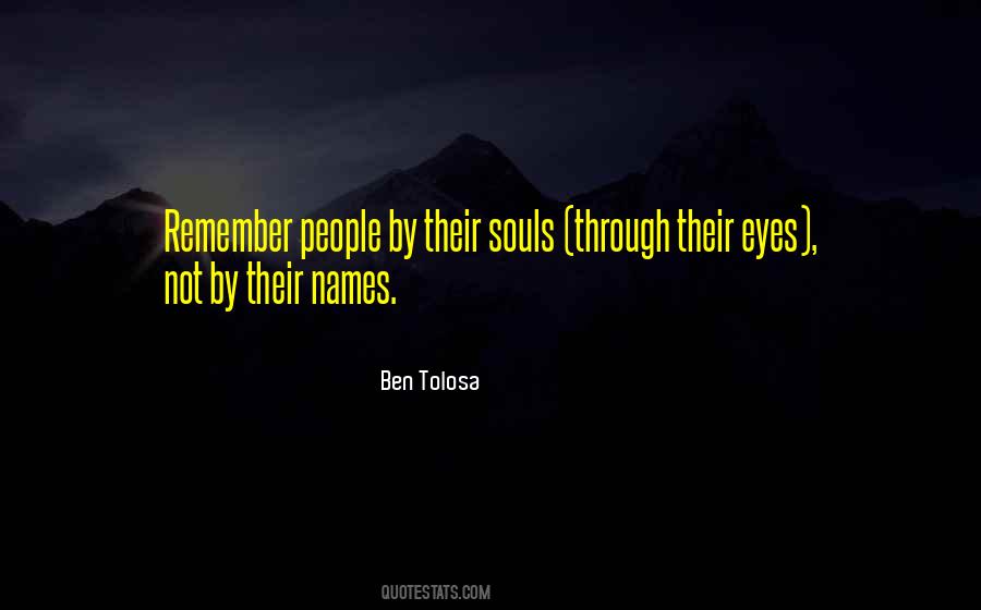 Ben Tolosa Quotes #517724