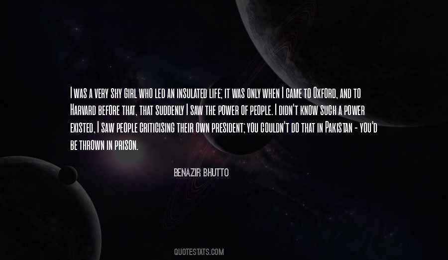 Benazir Bhutto Quotes #1233552