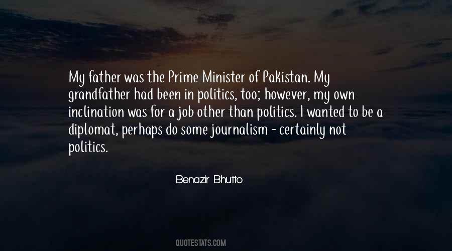 Benazir Bhutto Quotes #1505702