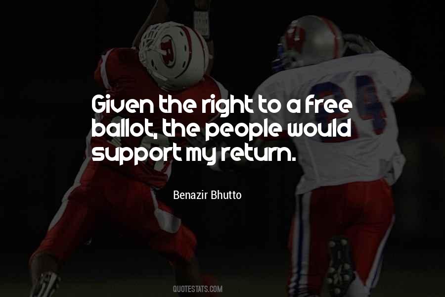 Benazir Bhutto Quotes #1643688