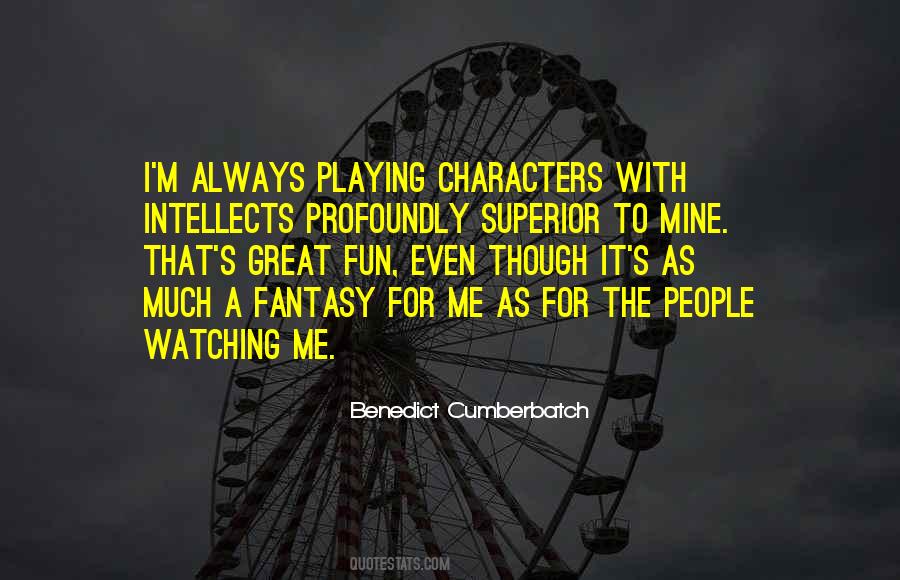 Benedict Cumberbatch Quotes #1731984