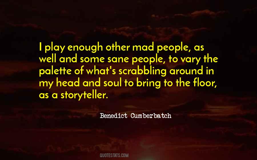 Benedict Cumberbatch Quotes #748584