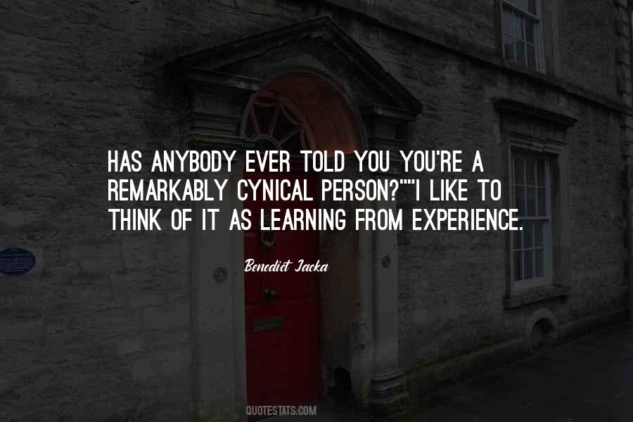 Benedict Jacka Quotes #685319