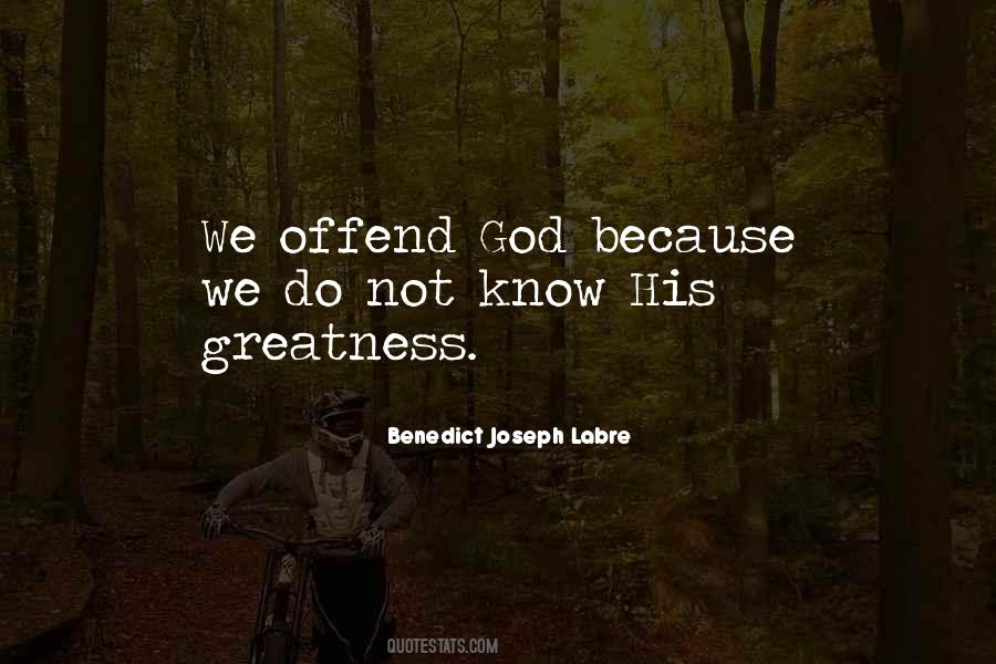 Benedict Joseph Labre Quotes #1606204