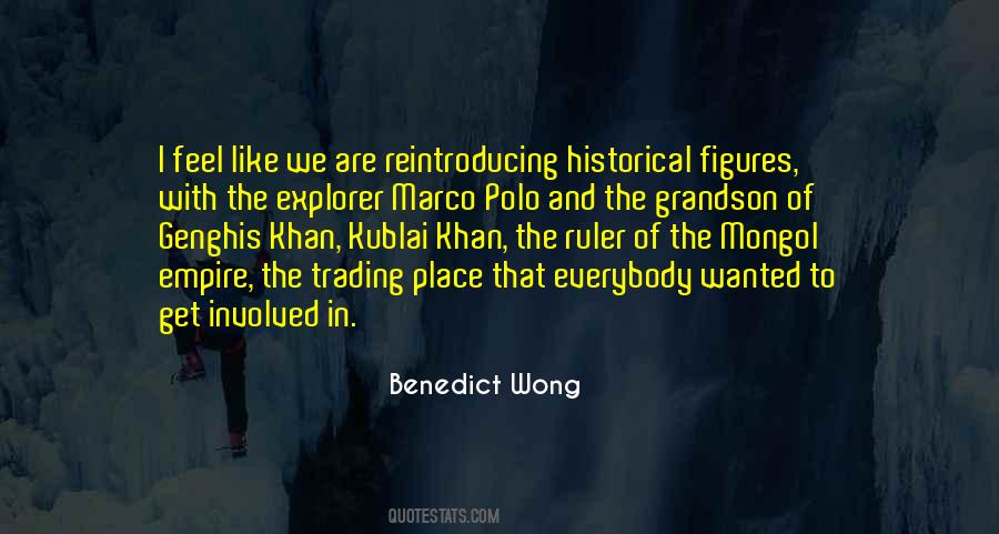 Benedict Wong Quotes #350477