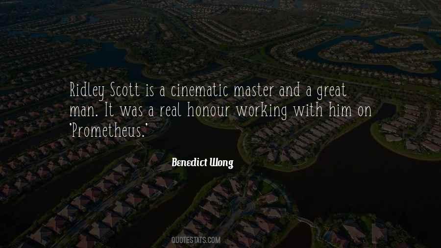 Benedict Wong Quotes #817438
