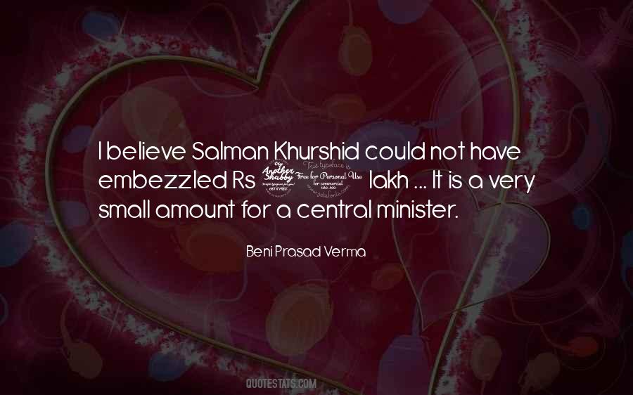 Beni Prasad Verma Quotes #1183271 Beni Prasad Verma Quotes #1183271