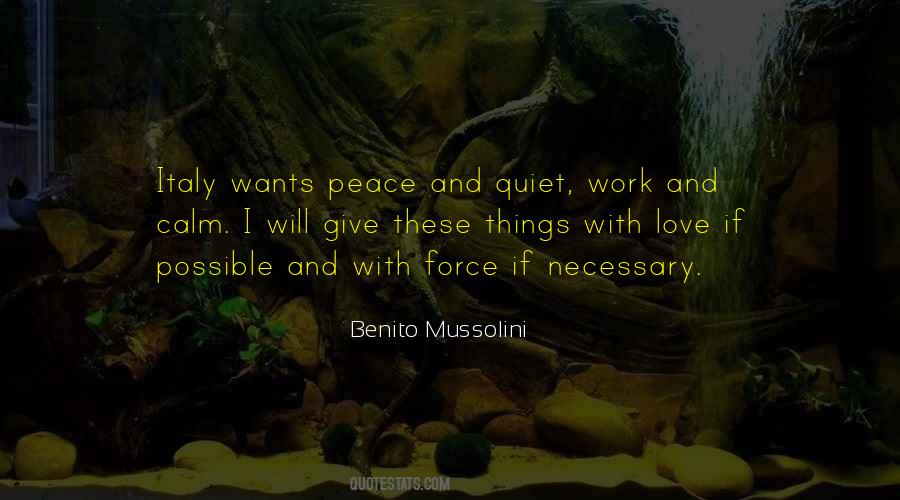 Benito Mussolini Quotes #752717