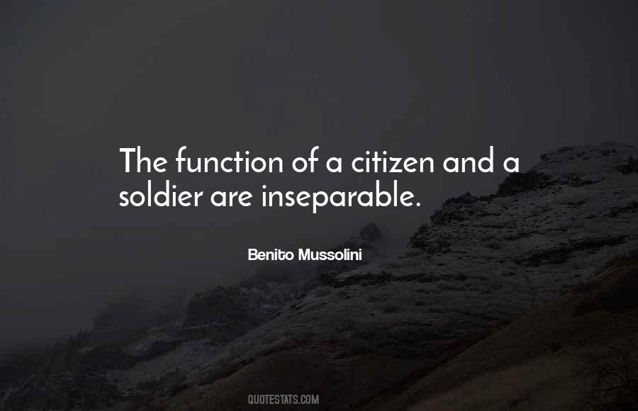 Benito Mussolini Quotes #915814