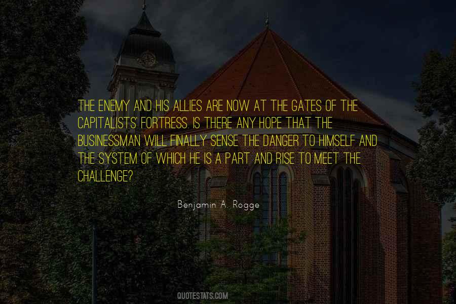 Benjamin A. Rogge Quotes #478552