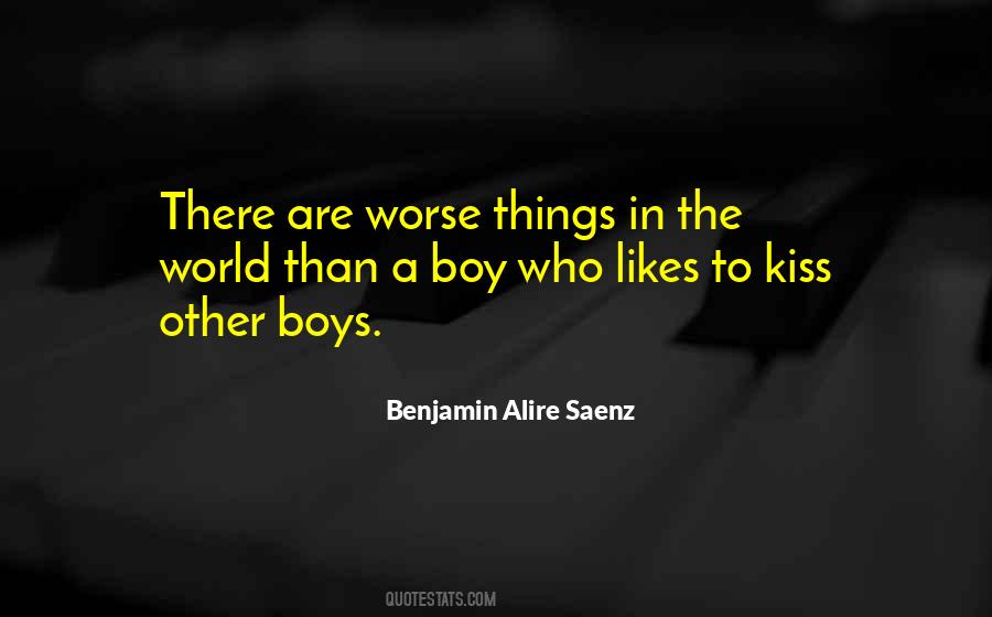 Benjamin Alire Saenz Quotes #117458