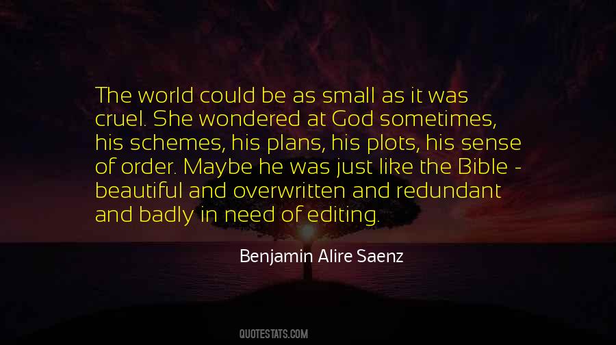 Benjamin Alire Saenz Quotes #1871276