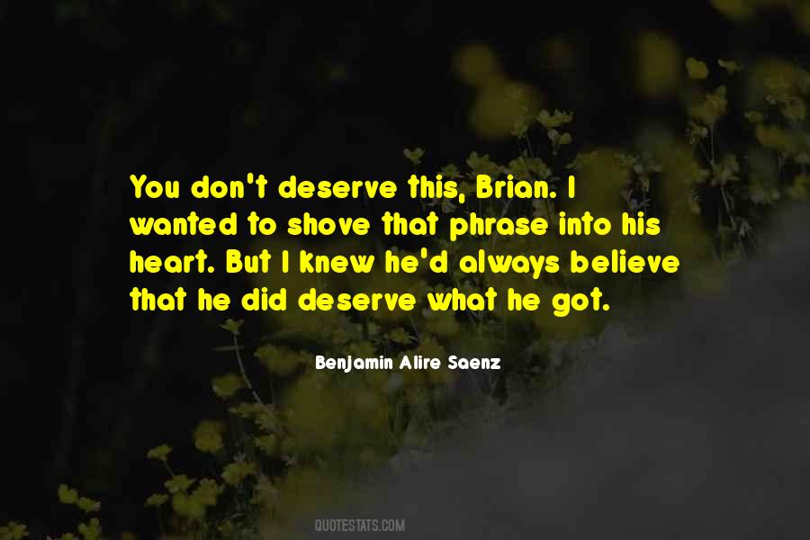 Benjamin Alire Saenz Quotes #241618