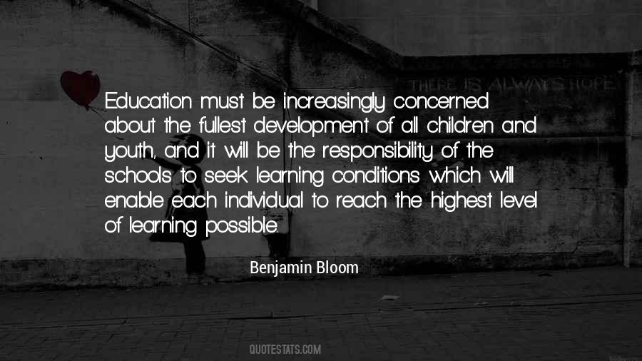 Benjamin Bloom Quotes #238801