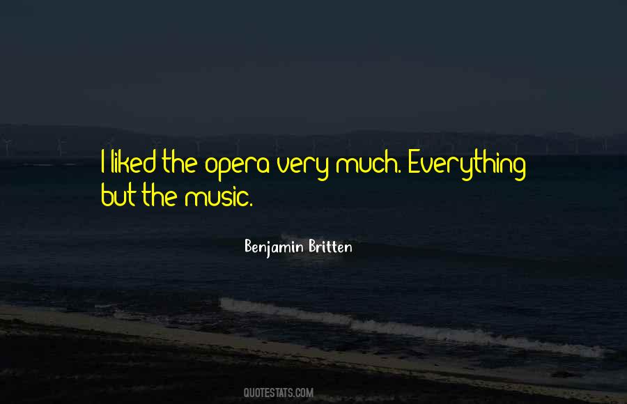 Benjamin Britten Quotes #1016419