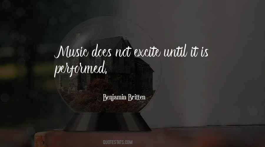 Benjamin Britten Quotes #1458962