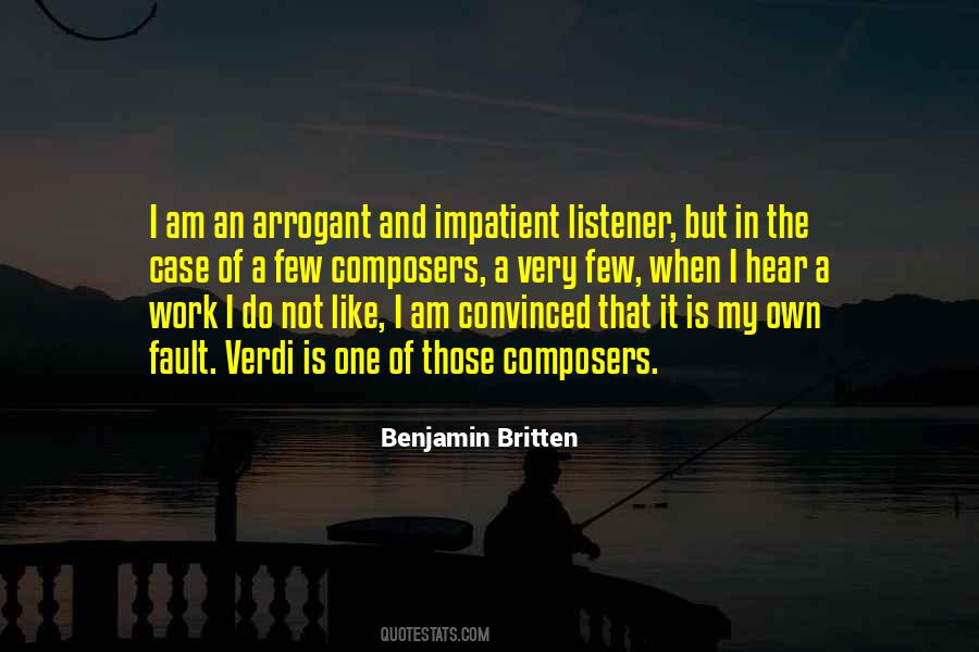Benjamin Britten Quotes #1714027