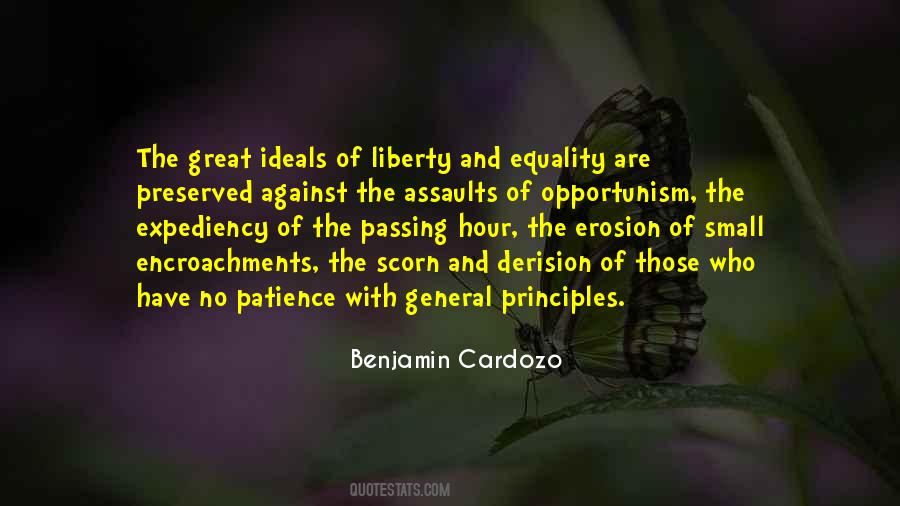 Benjamin Cardozo Quotes #1573032