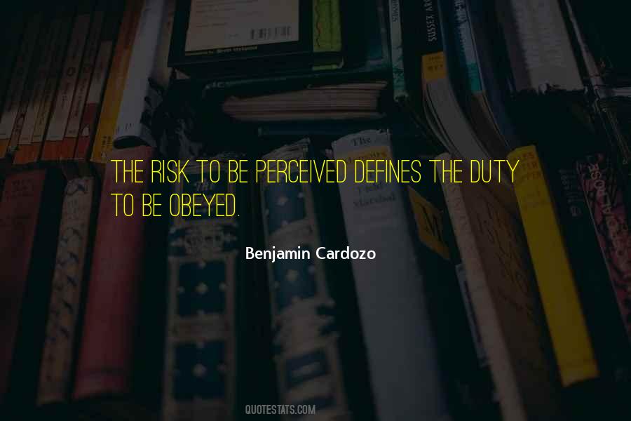 Benjamin Cardozo Quotes #1870804