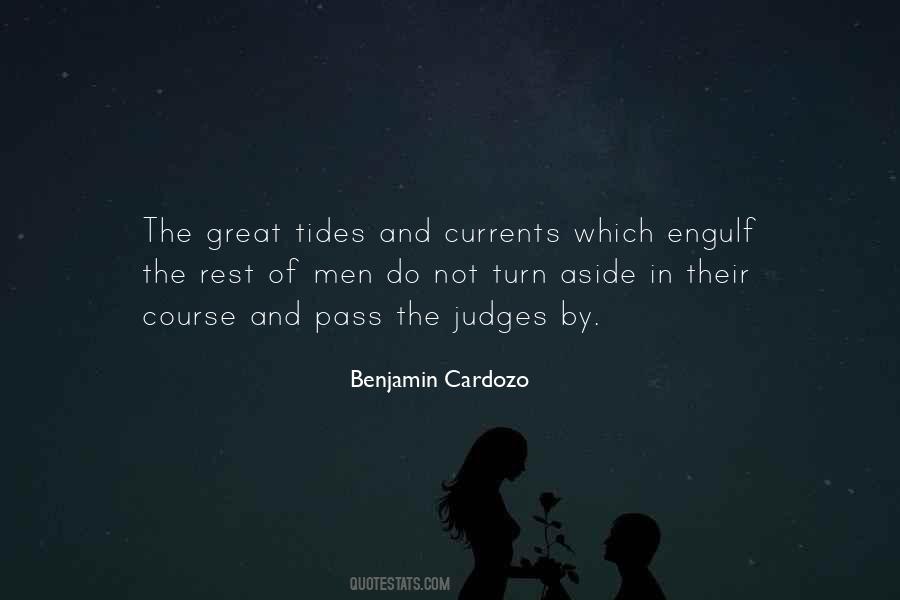 Benjamin Cardozo Quotes #872463