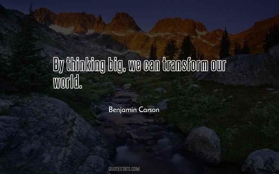Benjamin Carson Quotes #1515026
