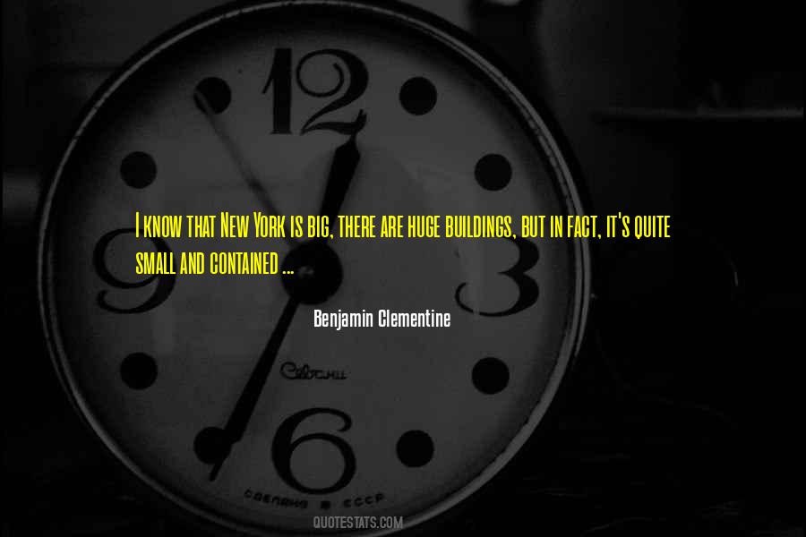 Benjamin Clementine Quotes #1661266