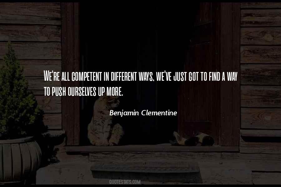 Benjamin Clementine Quotes #304907