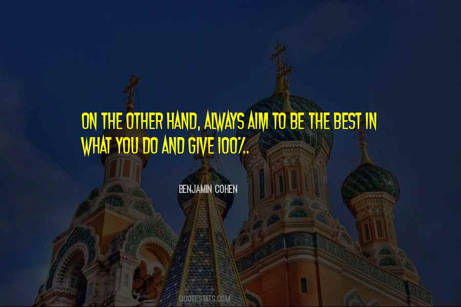 Benjamin Cohen Quotes #93245