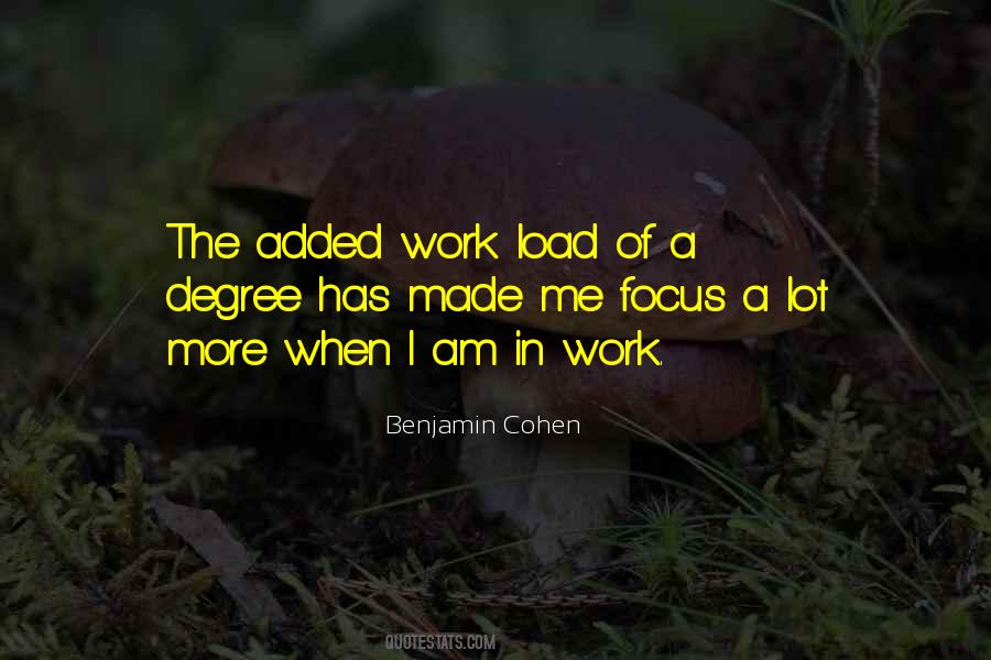 Benjamin Cohen Quotes #935065