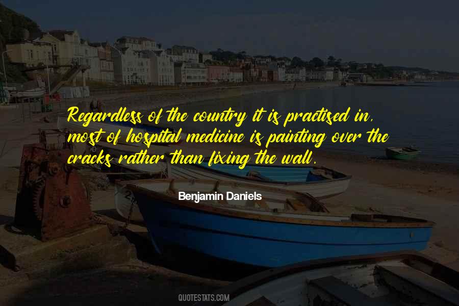 Benjamin Daniels Quotes #94098
