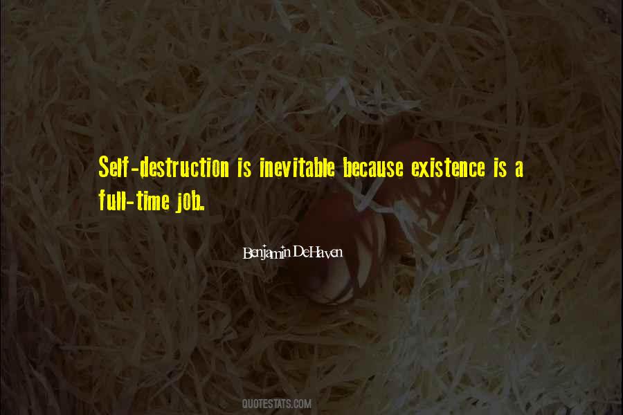 Benjamin DeHaven Quotes #118348