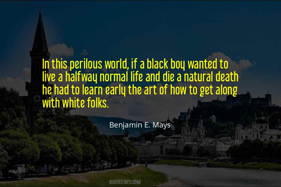Benjamin E. Mays Quotes #1625584