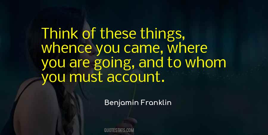 Benjamin Franklin Quotes #1497381