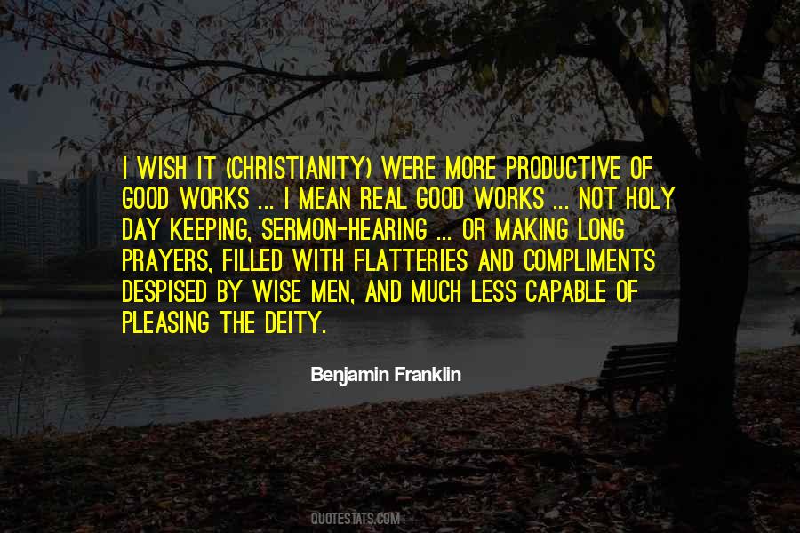 Benjamin Franklin Quotes #450613