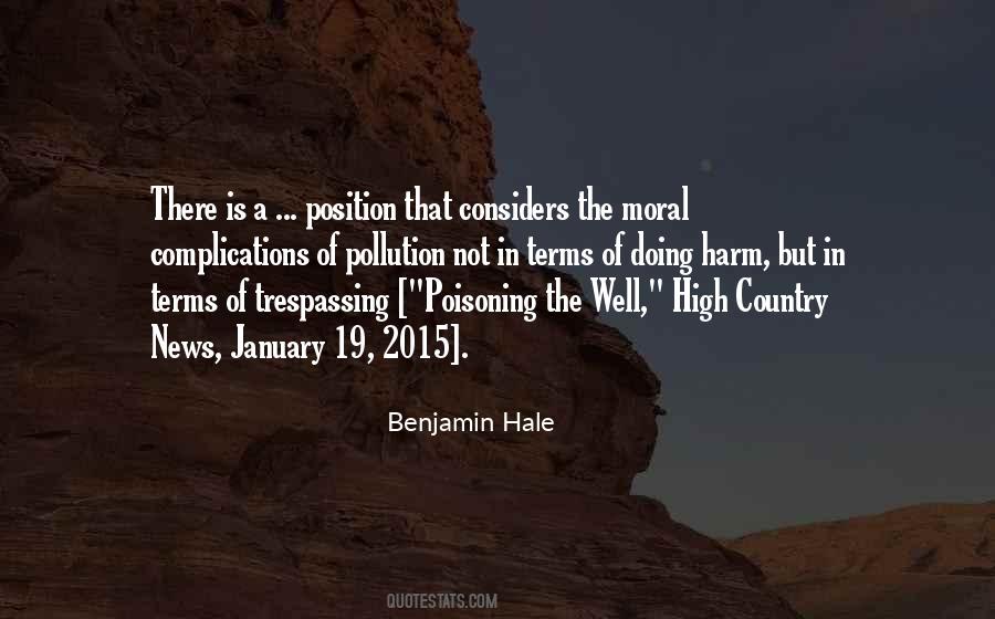 Benjamin Hale Quotes #863009