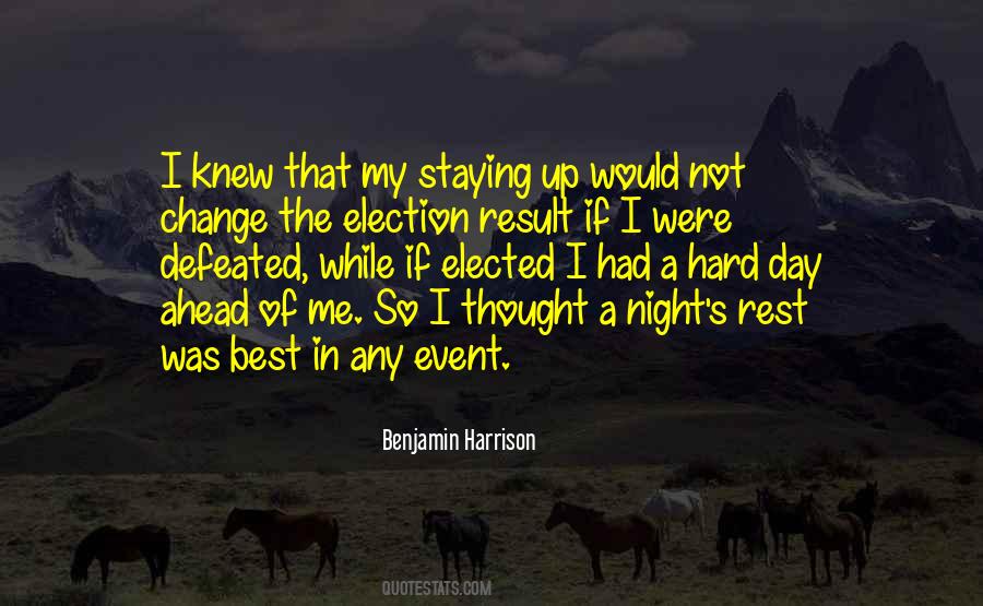 Benjamin Harrison Quotes #1419886