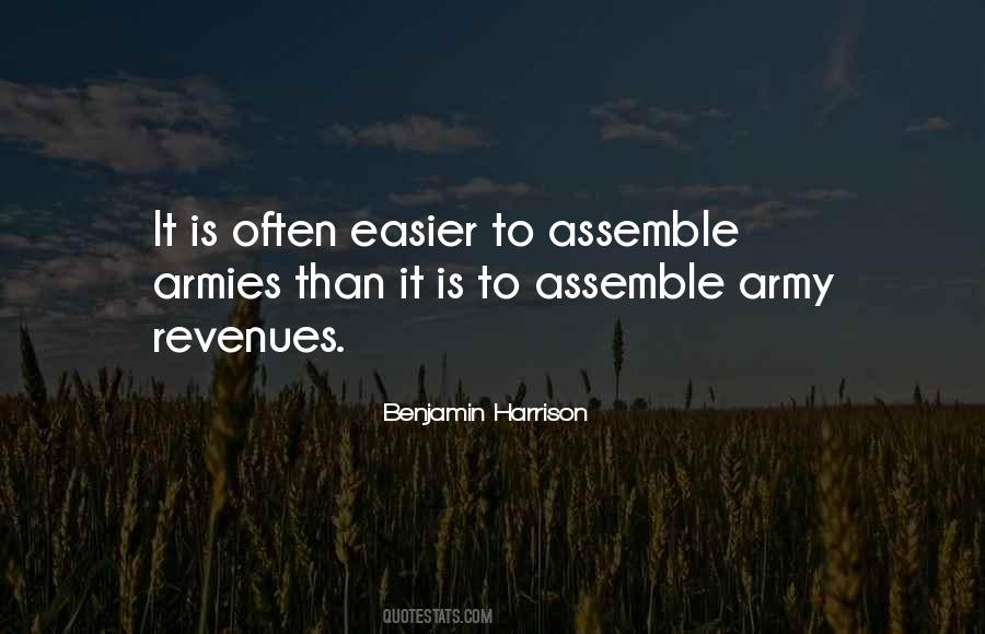 Benjamin Harrison Quotes #1428607