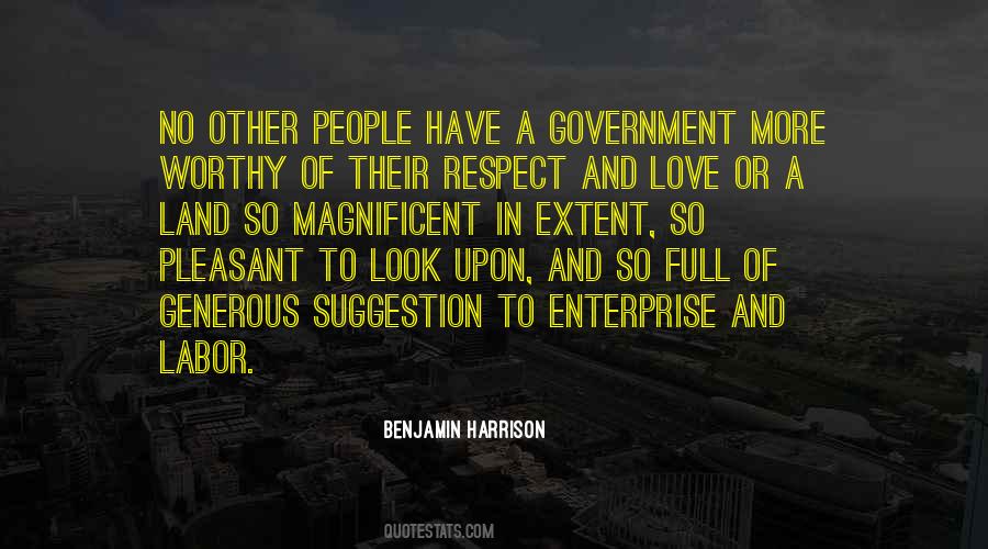 Benjamin Harrison Quotes #84104
