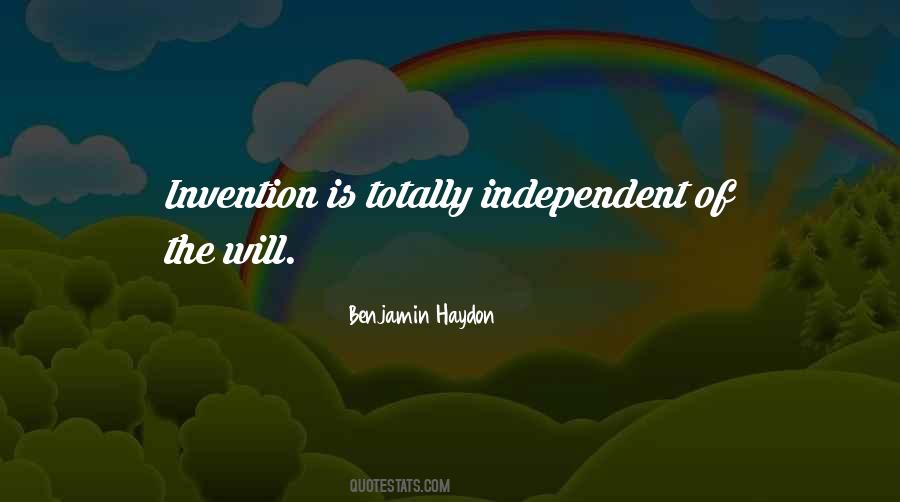 Benjamin Haydon Quotes #1469830