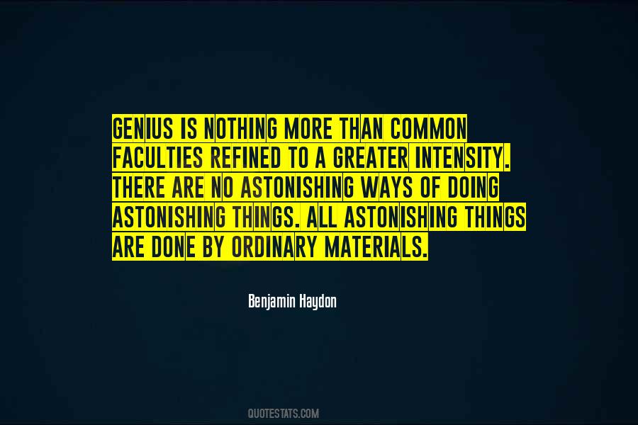 Benjamin Haydon Quotes #632315