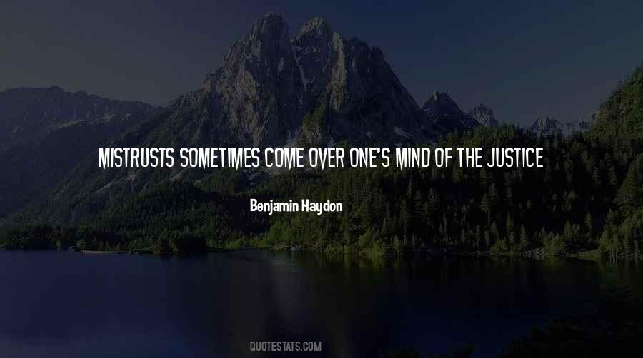 Benjamin Haydon Quotes #82960