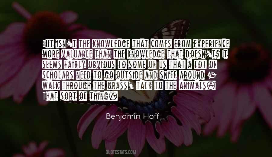 Benjamin Hoff Quotes #1737716